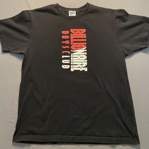 Billionaire Boys Club T Shirt Black Men's XL Black Big Front Graphic‎ Paper Tag
